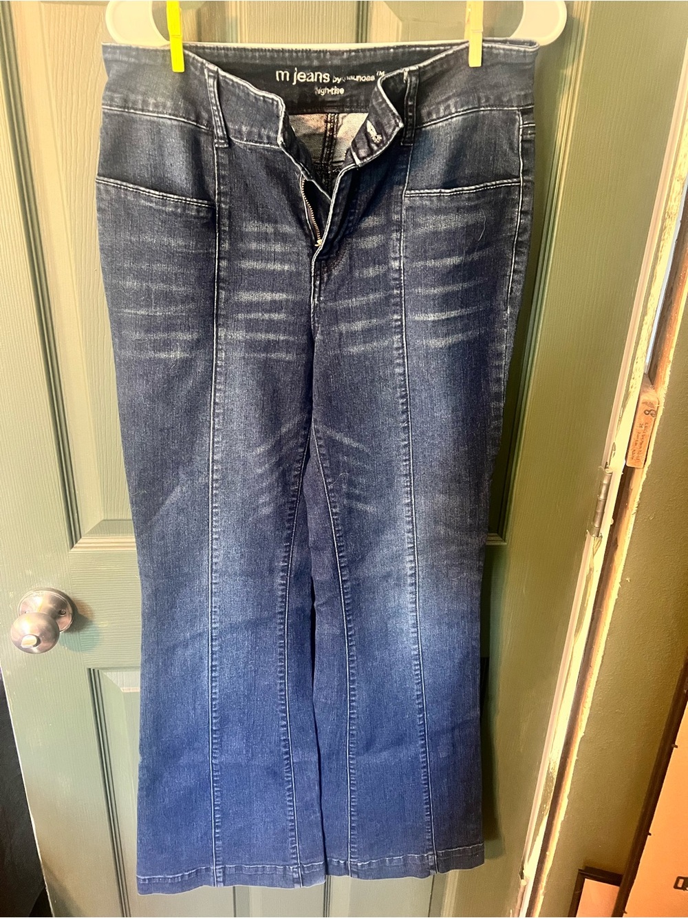 Size 8. Maurices High-Rise Dark Blue Women's Jeans